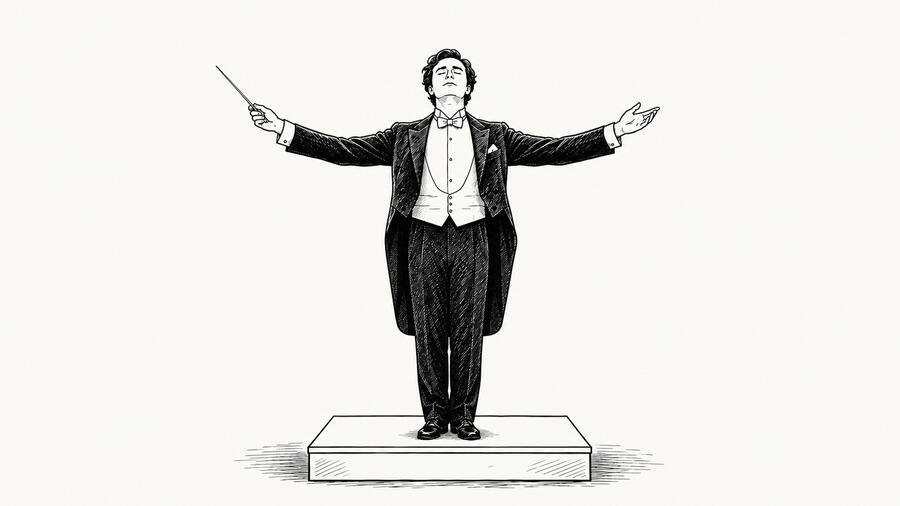 Director orquesta Mockup